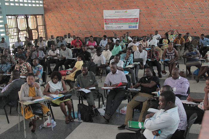 The teachers at the training programme. The teachers at the training programme.